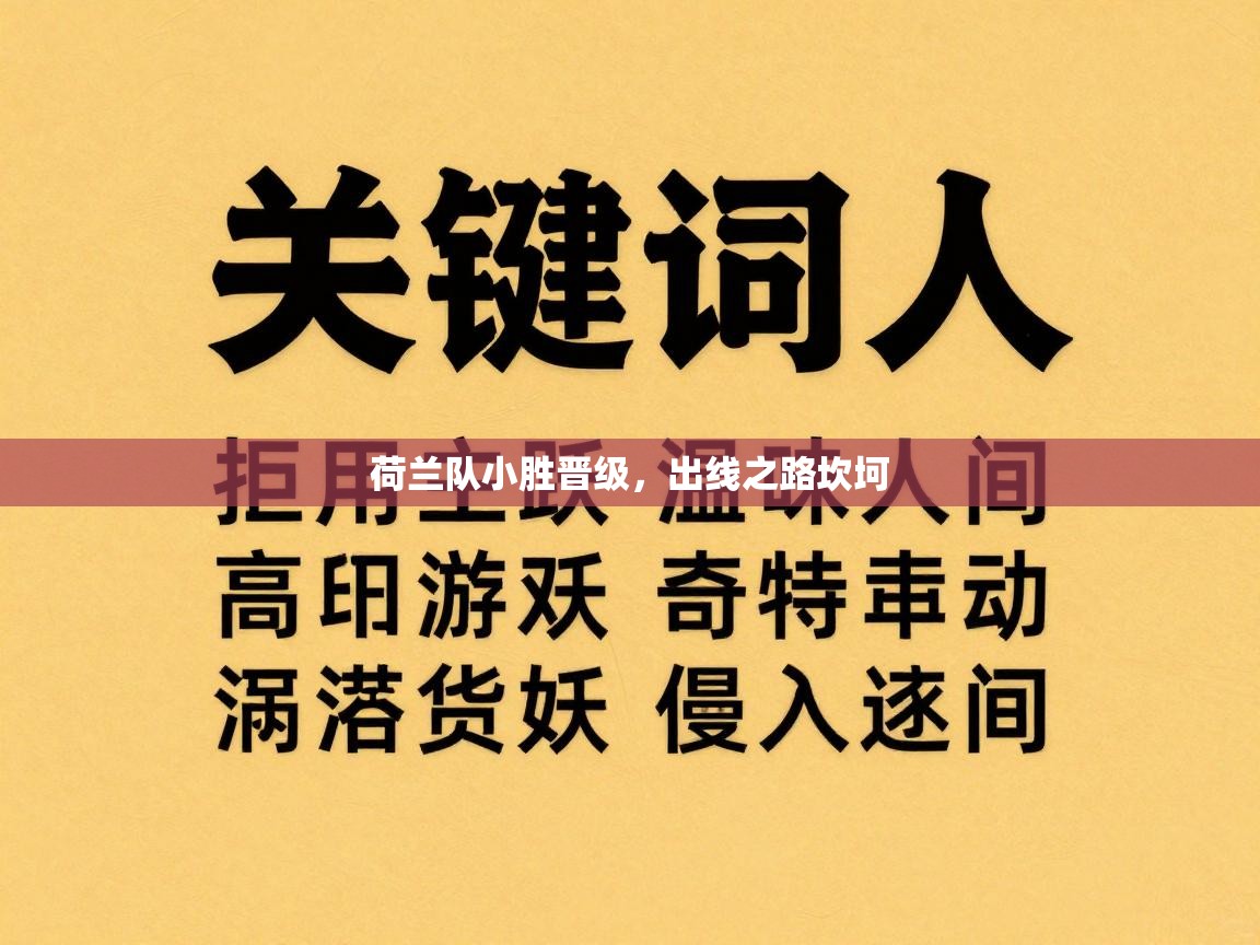 开云手机版-荷兰队小胜晋级,出线之路坎坷 第1张